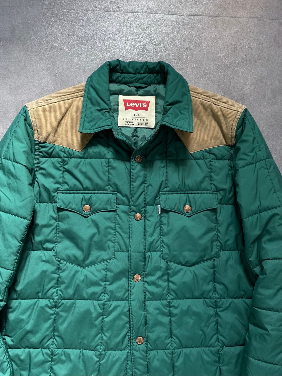 리바이스 웨스턴 다운 셔츠 (va.71) 상품이미지2