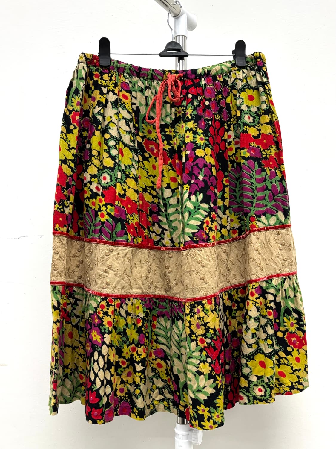 빈티지 레이빔즈 플로럴 스커트 상품이미지3