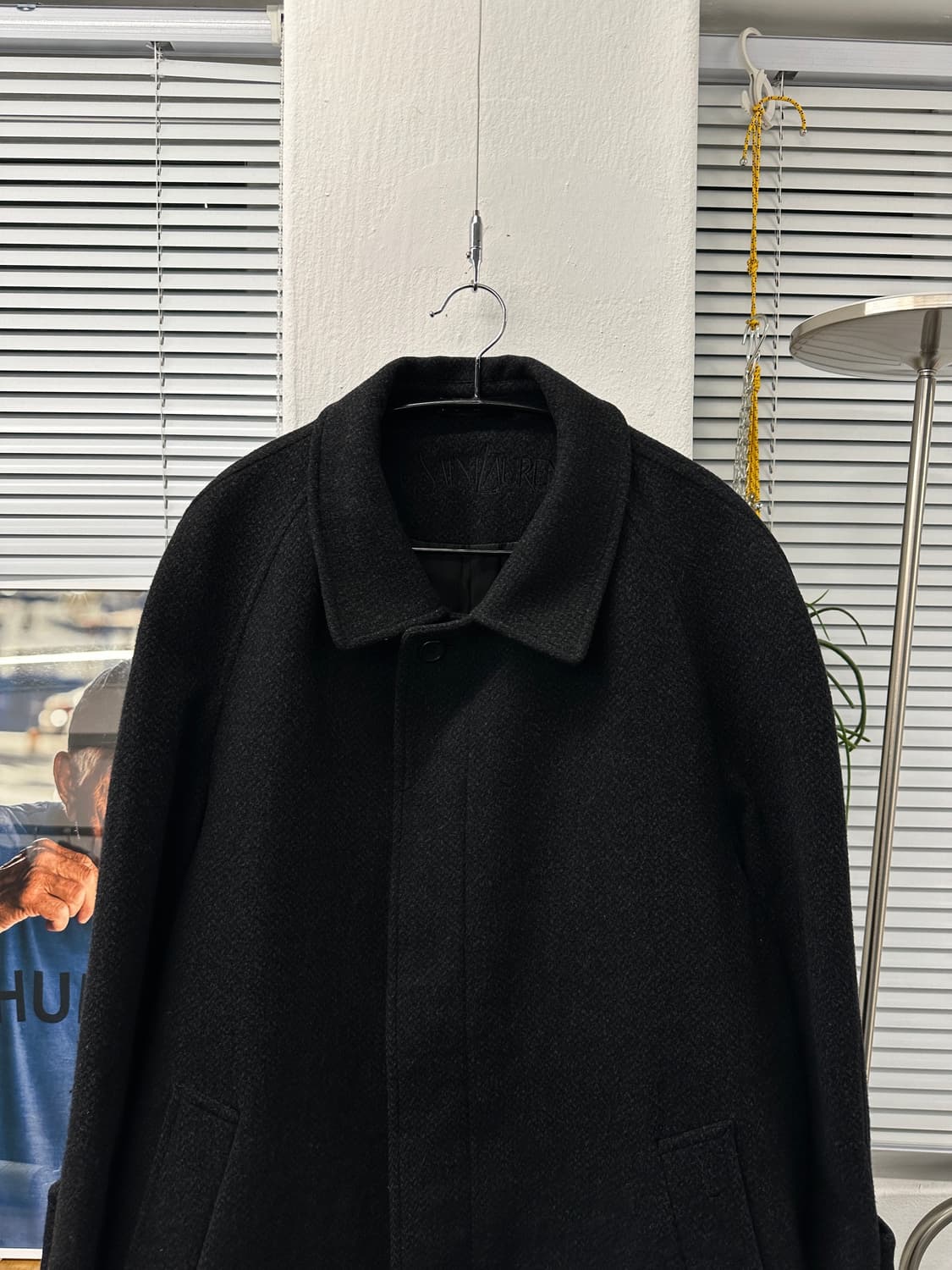 YSL 입생로랑 울캐시 맥코트 차콜 상품이미지6