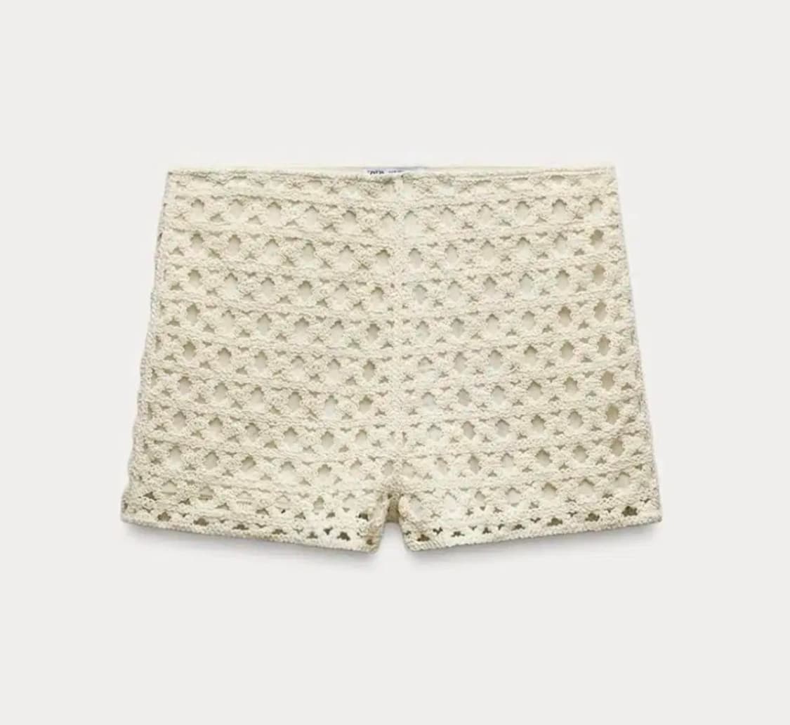 ZARA 자라 크로셰 쇼츠, 자라 니트 팬츠, 자라 니트 반바지 상품이미지6