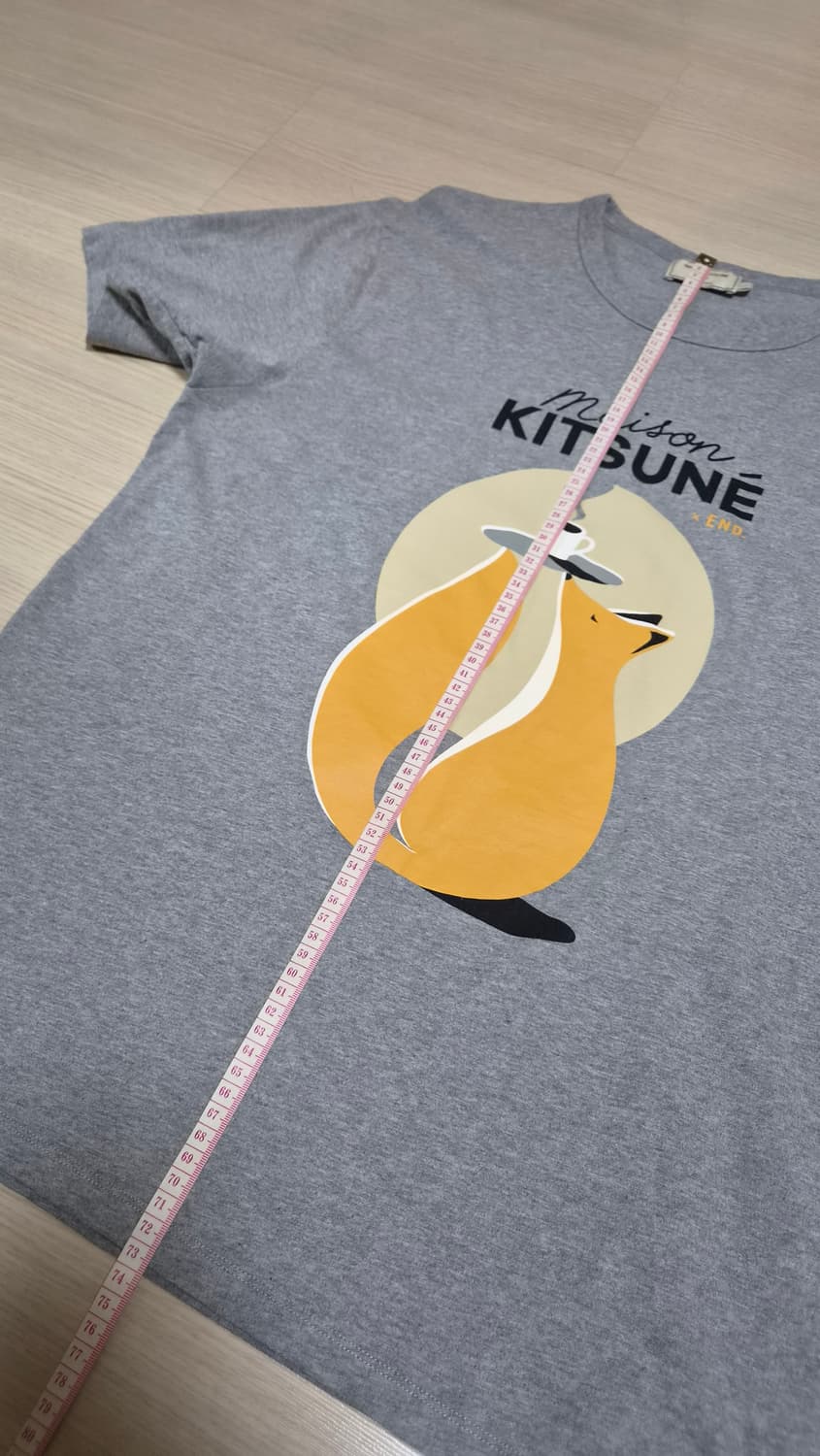 엔드클로딩 X 메종키츠네 카페 반팔티 상품이미지6