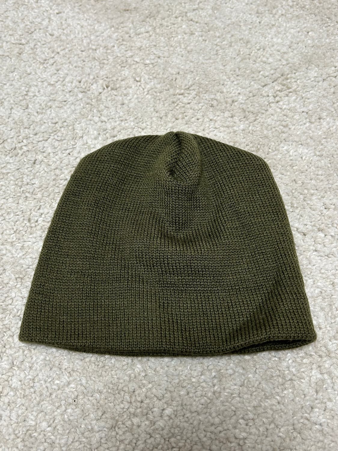 80s 미군 울 왓치캡 [올리브] 상품이미지2