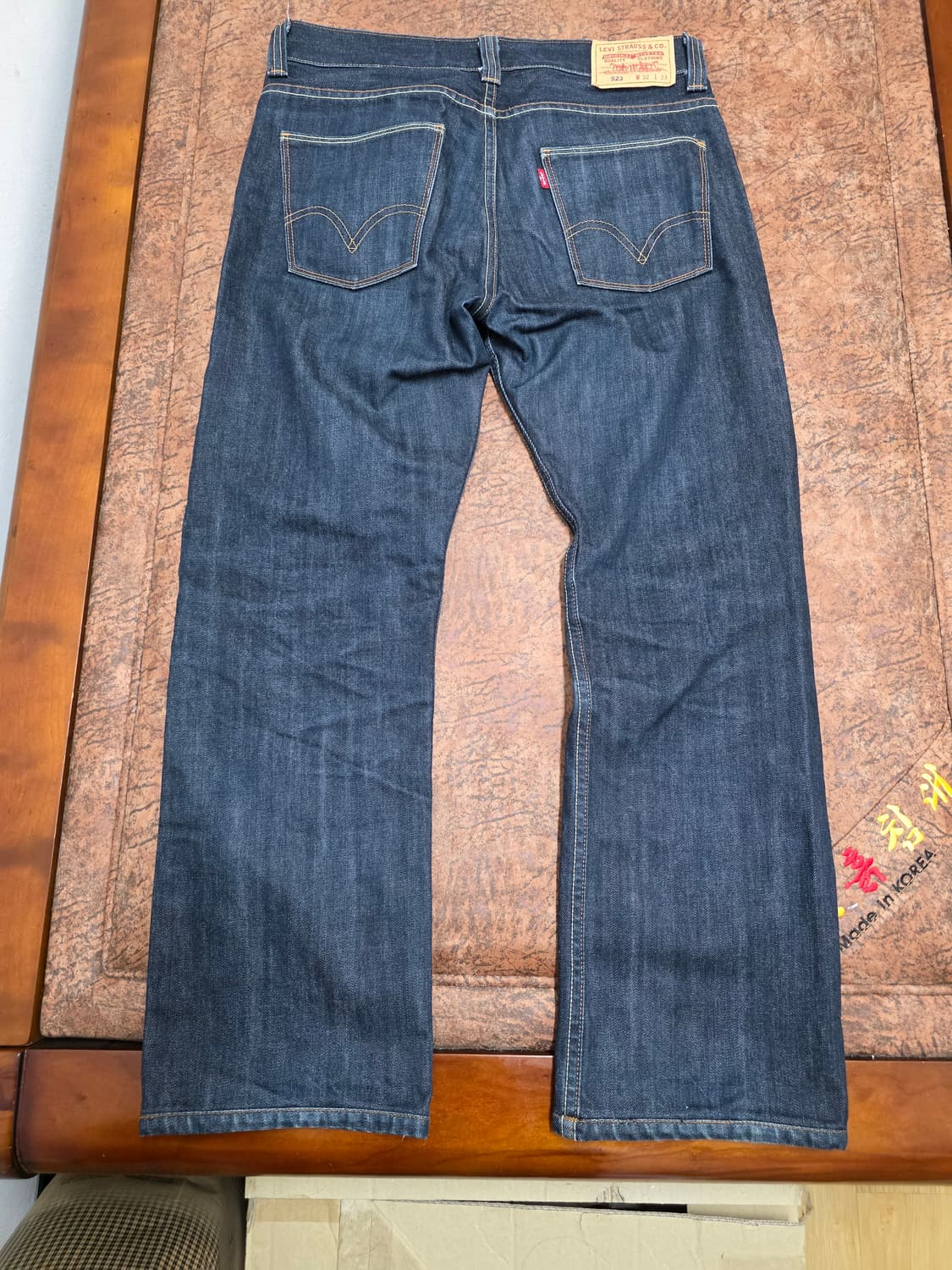 라바이스 523 스트레이트핏 데님 팬츠 청바지 32 상품이미지1