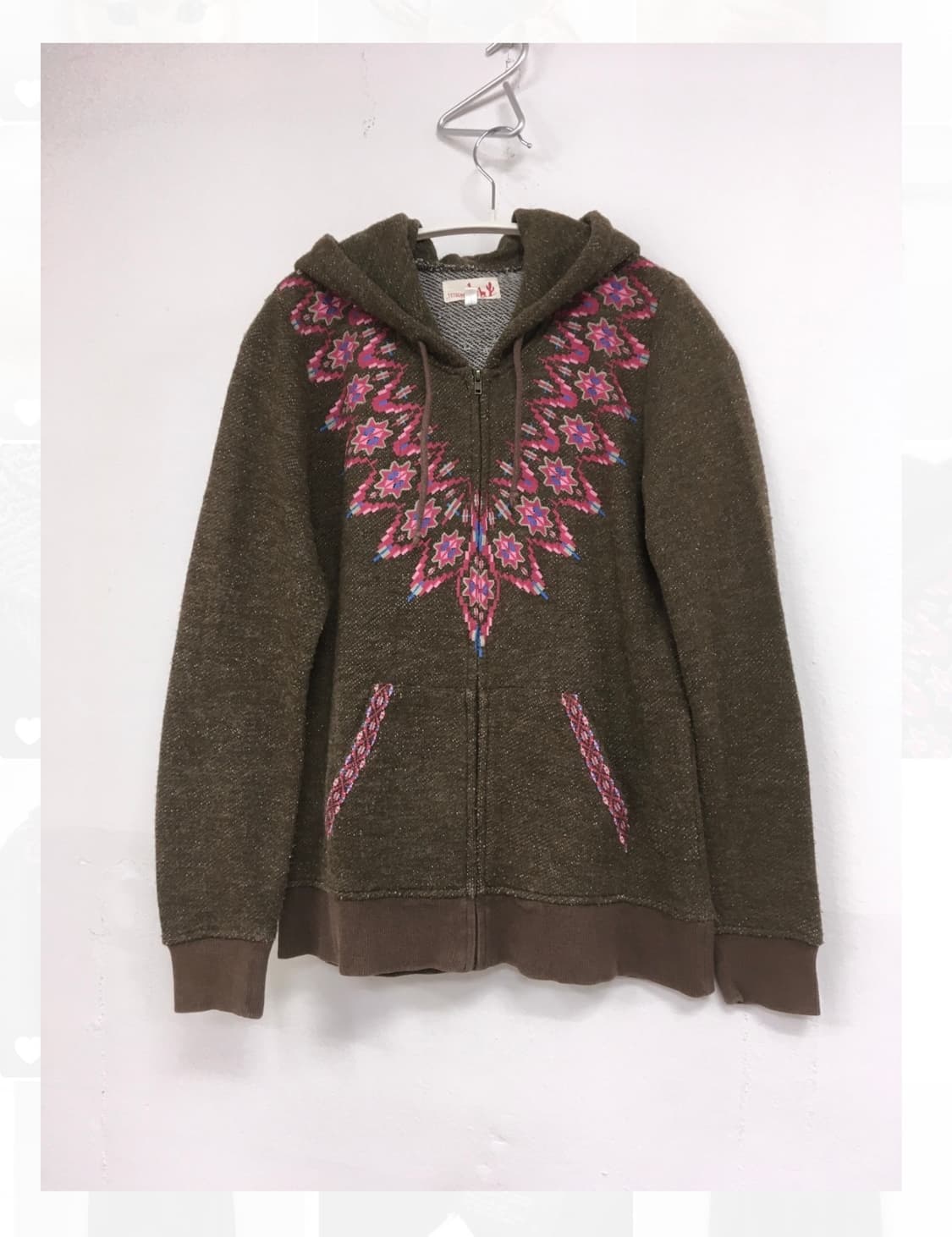 티티카카 에스닉 후드집업 상품이미지1