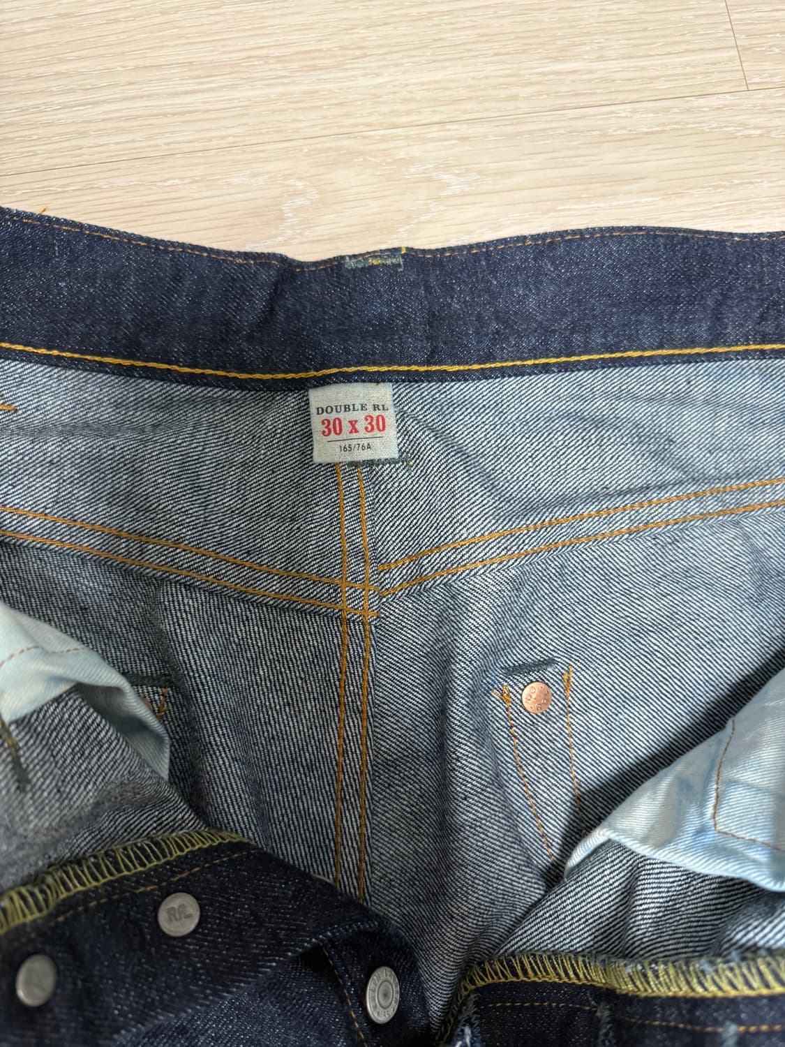 RRL 빈티지파이브포켓 원워시 이스트웨스트 30/30 상품이미지5
