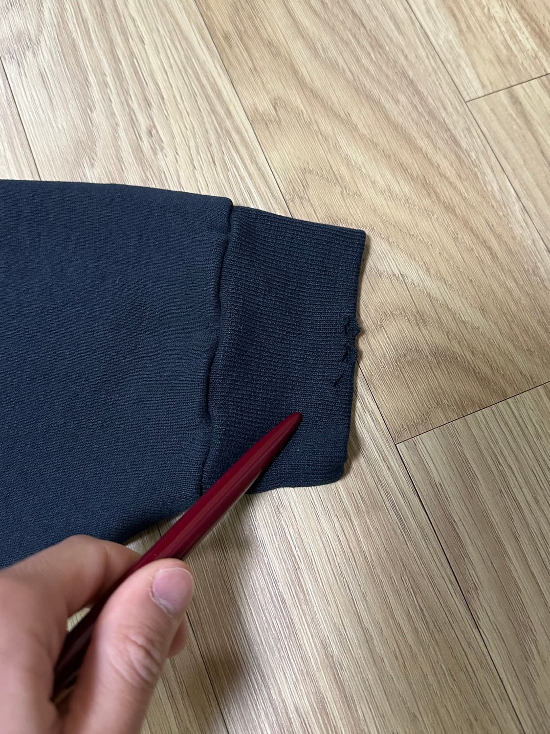 빈티지 러셀 후드집업 블랙 L 상품이미지7