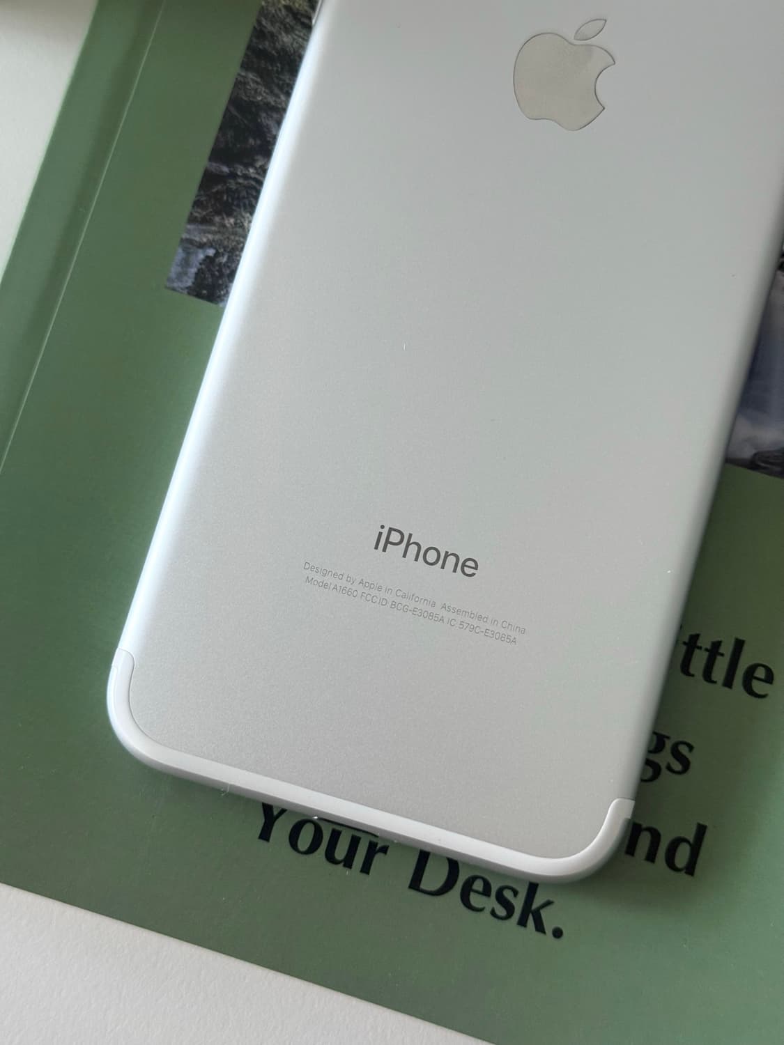 S급 아이폰 7 실버 128GB 🔋100 해외무음판 상품이미지5