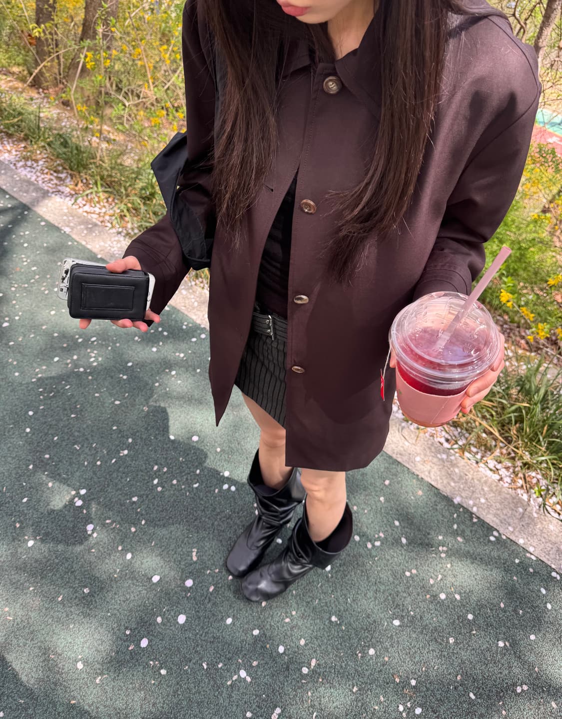 자라 26ss 스커트 xs 상품이미지1