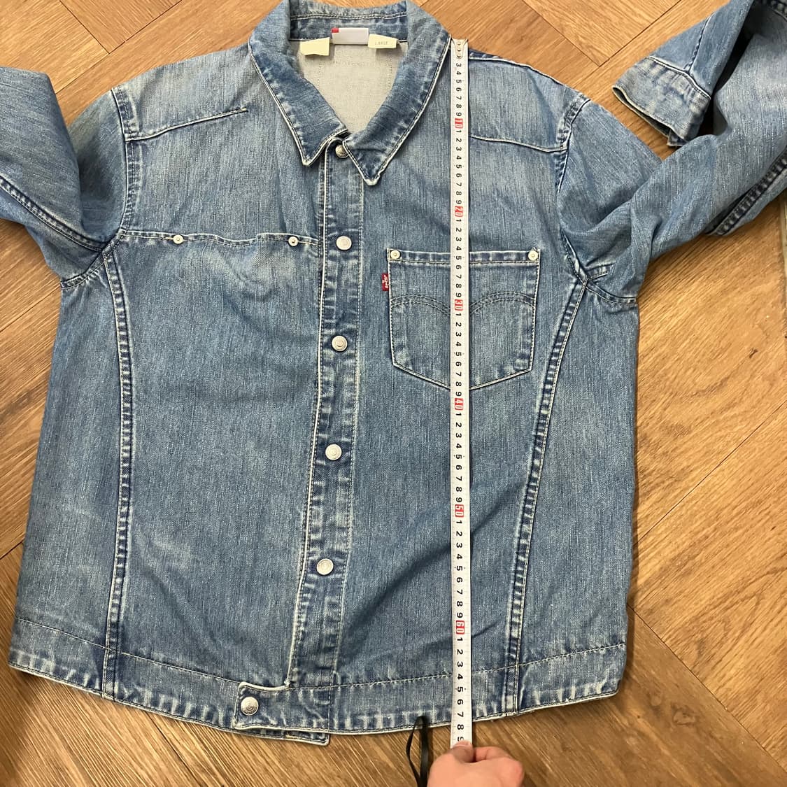 N7 리바이스 엔지니어드 데님 청자켓 상품이미지6