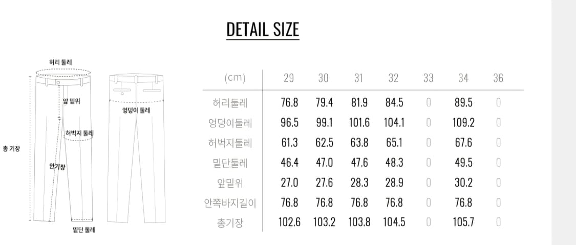 (새상품)지오다노 여름 쿨맥스 스트레이트핏 슬랙스 다크모카, 블랙 32 상품이미지9