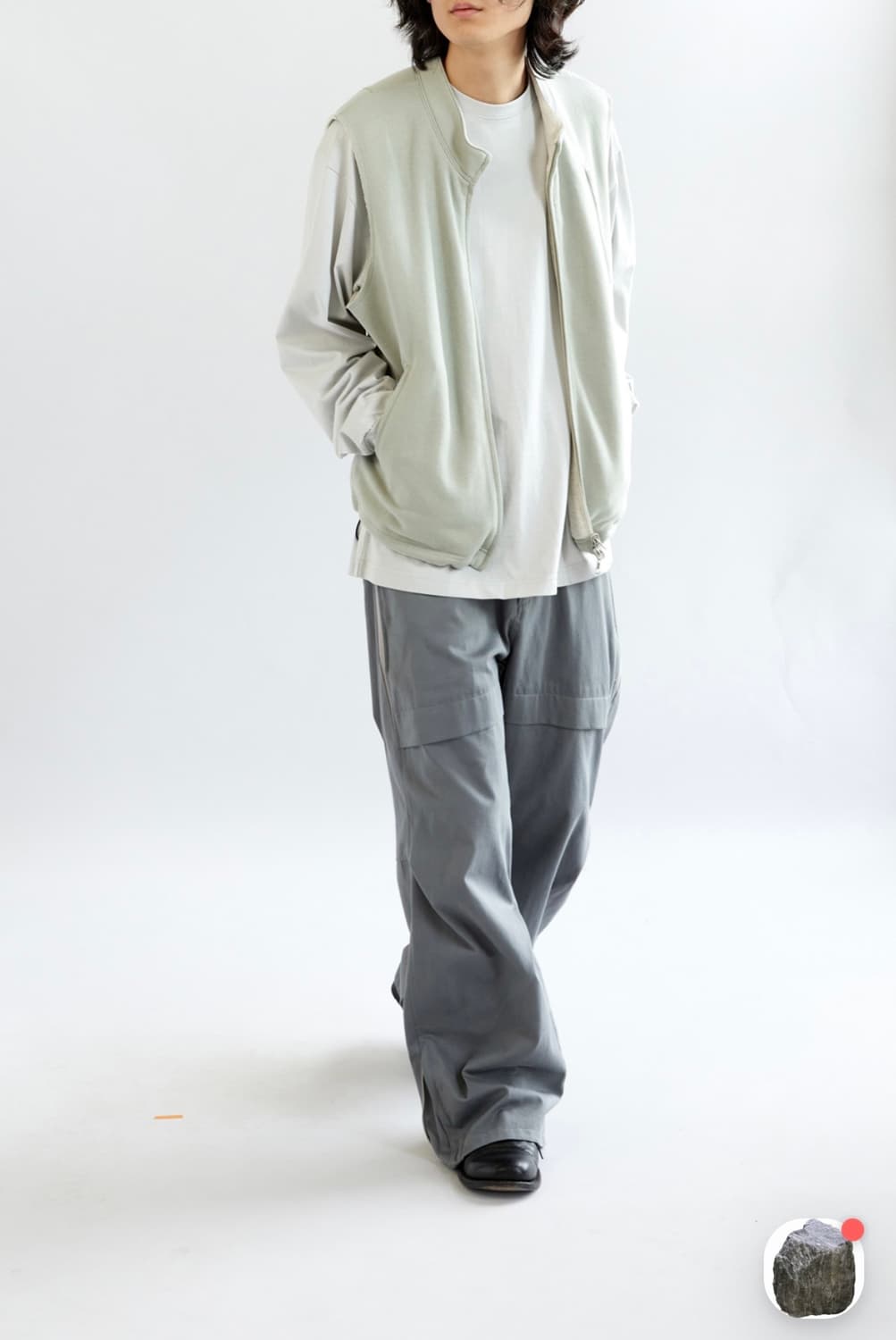 해칭룸 리버시블 베스트 4사이즈 상품이미지3