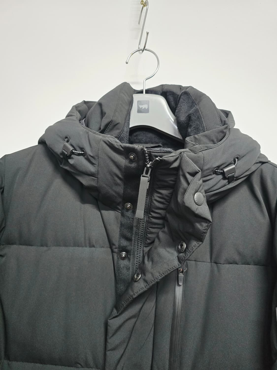 발란스 블랙 롱패딩 점퍼 후드 105 상품이미지2