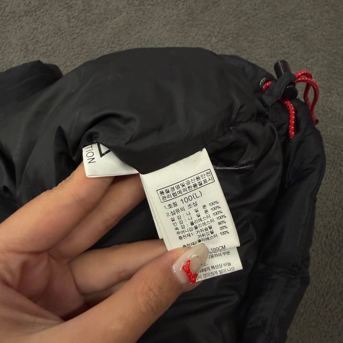 [정품/100] 노스페이스 써밋시리즈 700 구스다운 조끼 패딩 상품이미지5