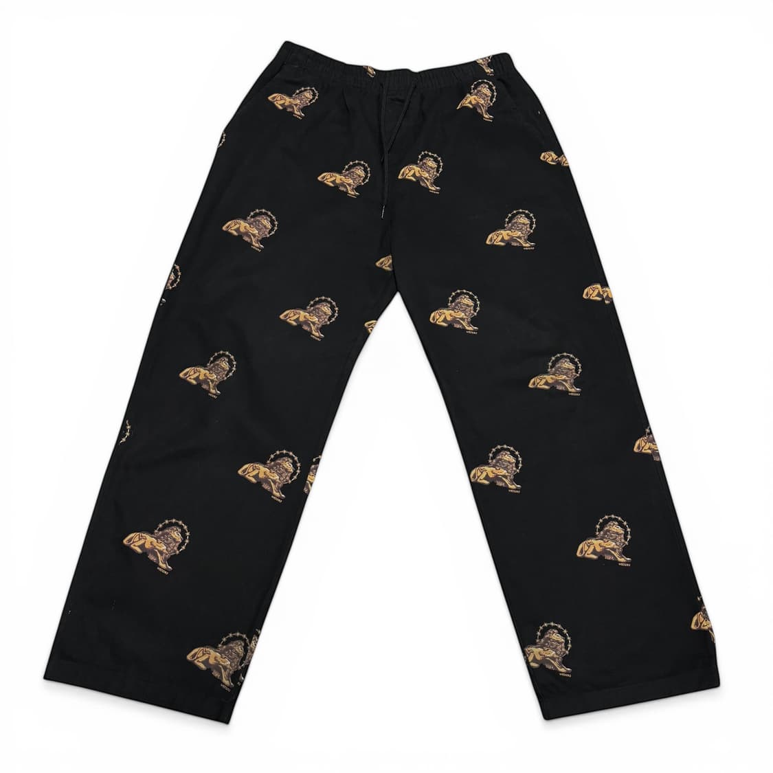 L 위캔더스 블랙 사자 킹 팬츠 상품이미지1