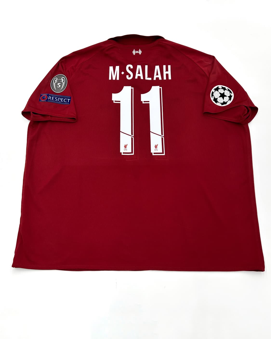 뉴발란스 18-19 리버풀 홈 챔스 파이널킷 모하메드 살라 상품이미지2