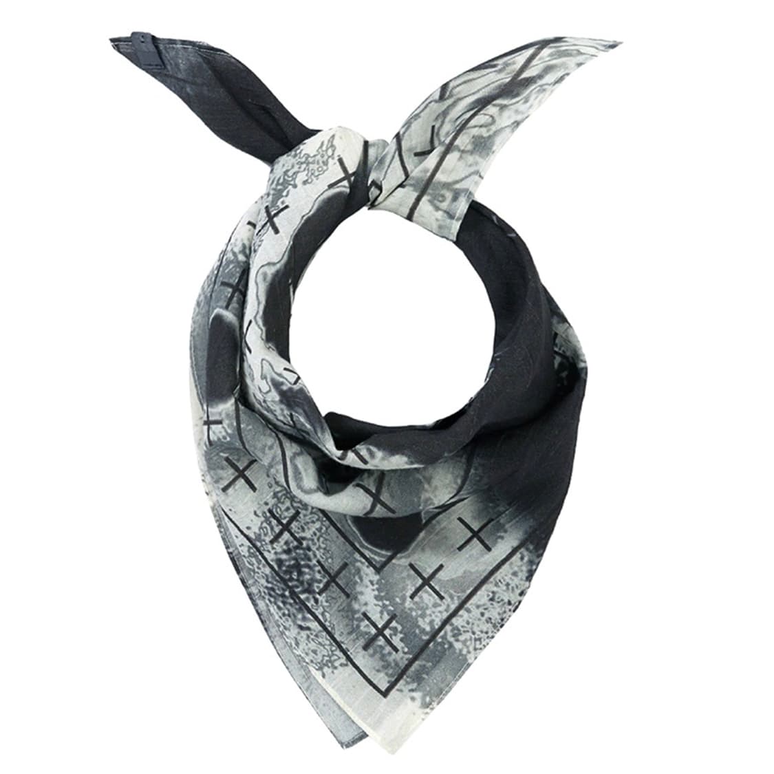 [OS]엑슬림 ep.7 반다나 블랙/그레이 상품이미지1