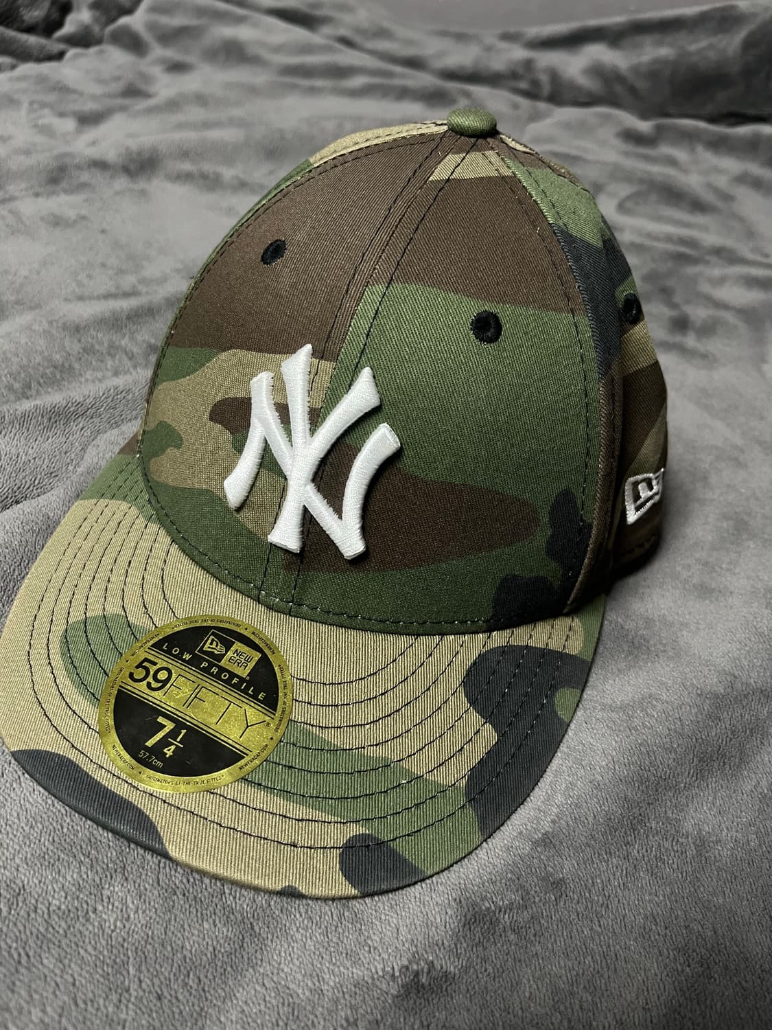 뉴에라 뉴욕양키스 우드랜드 카모캡 7/1/4 상품이미지1