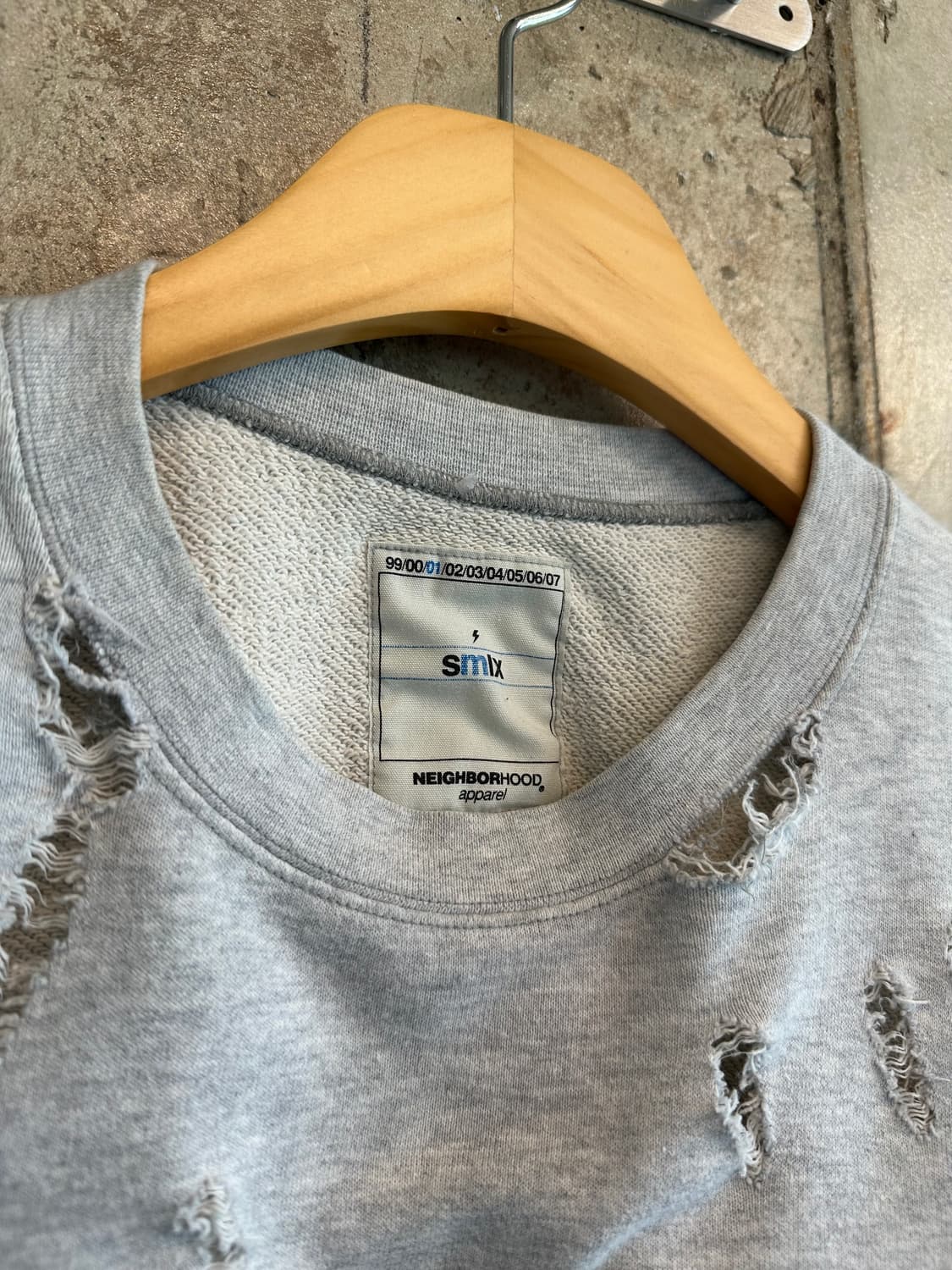 Neighborhood X Fragment  Short Sweatshir 상품이미지5