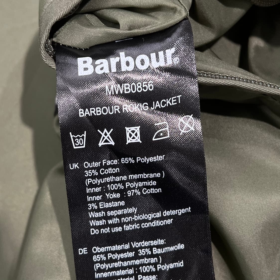 바버 워크 맥코트 s10084 상품이미지9