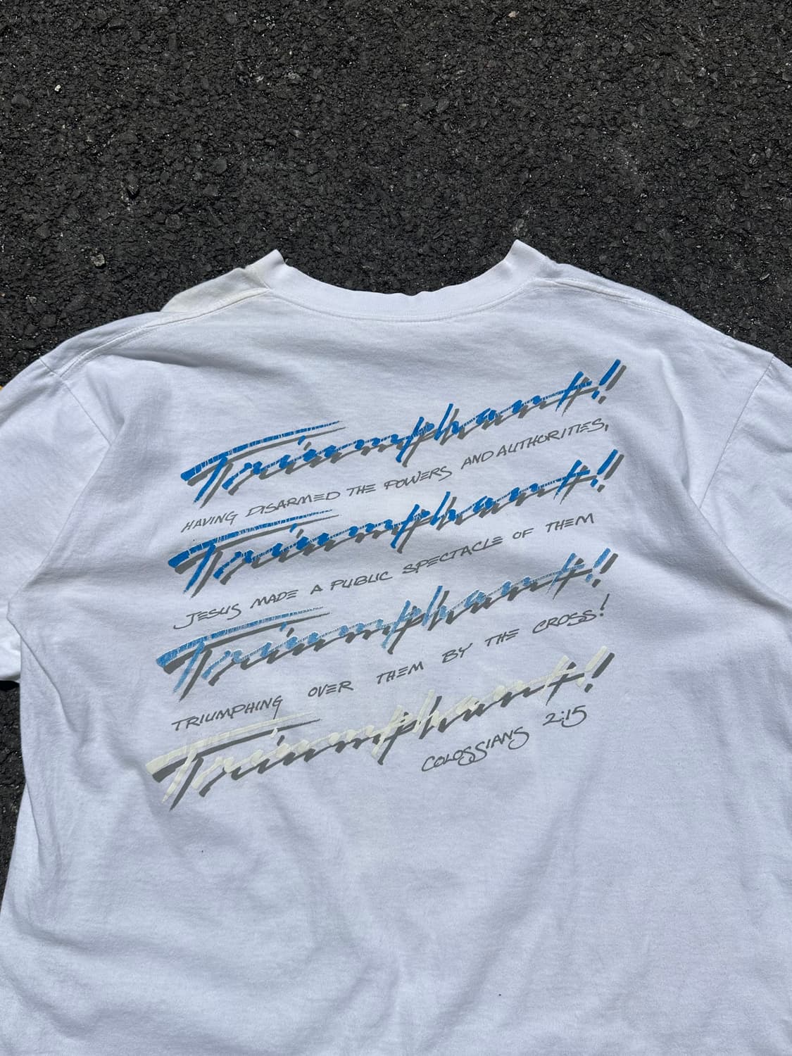 90’s Triumphant Lion art print single T 상품이미지8