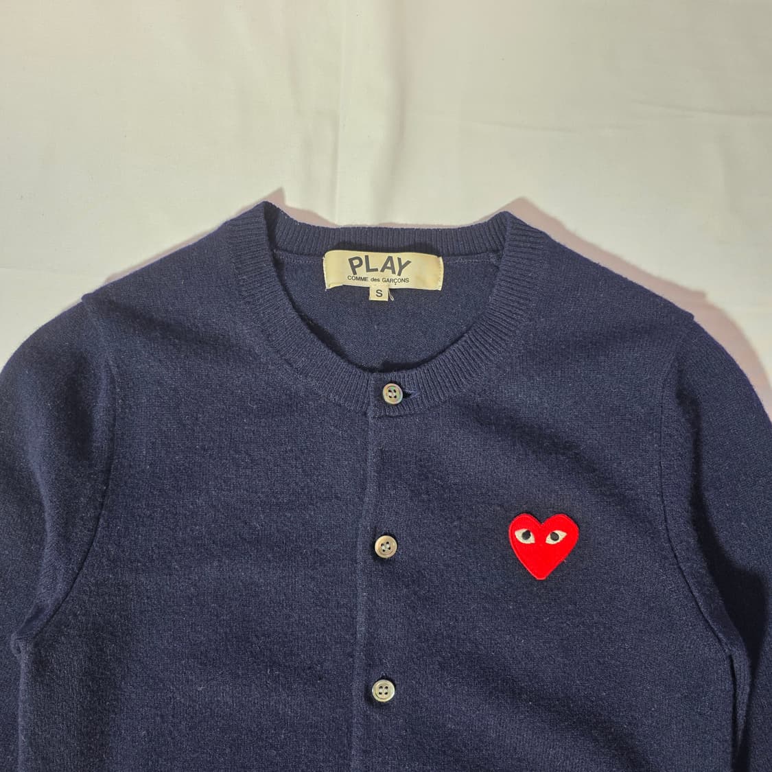 [S]Comme des Garcons 꼼데가르송 네이비 가디건 상품이미지2