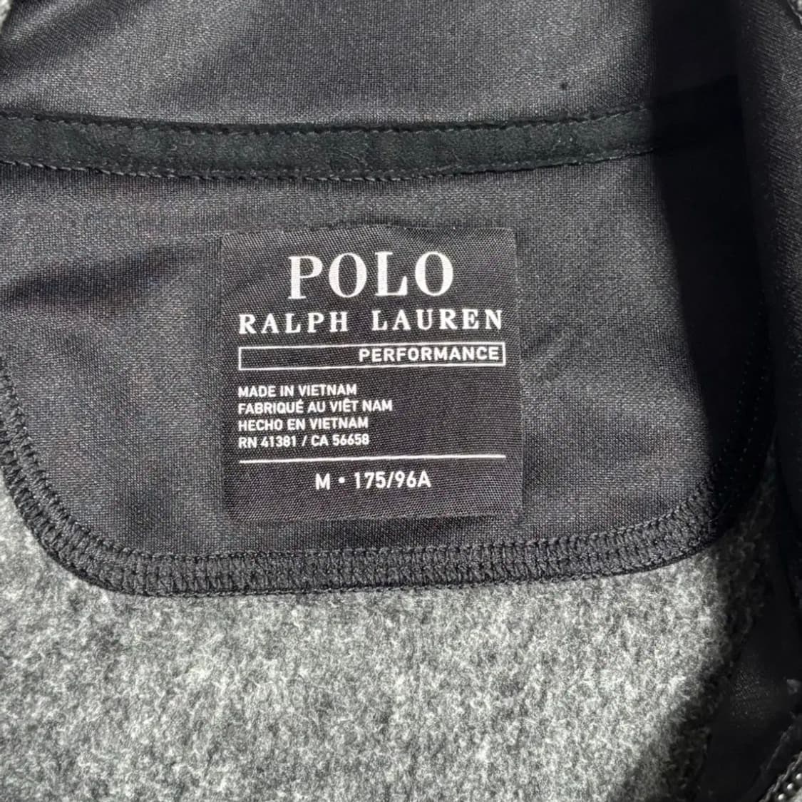 폴로랄프로렌 블랙 포니 챠콜 플리스자켓 상품이미지4