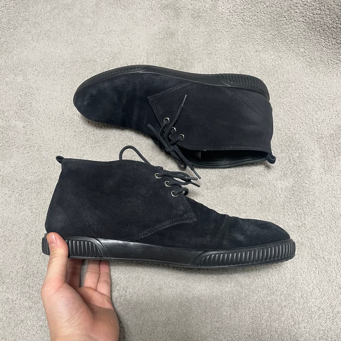 285) 프라다 스포츠 스웨이드 스니커즈 부츠 상품이미지2