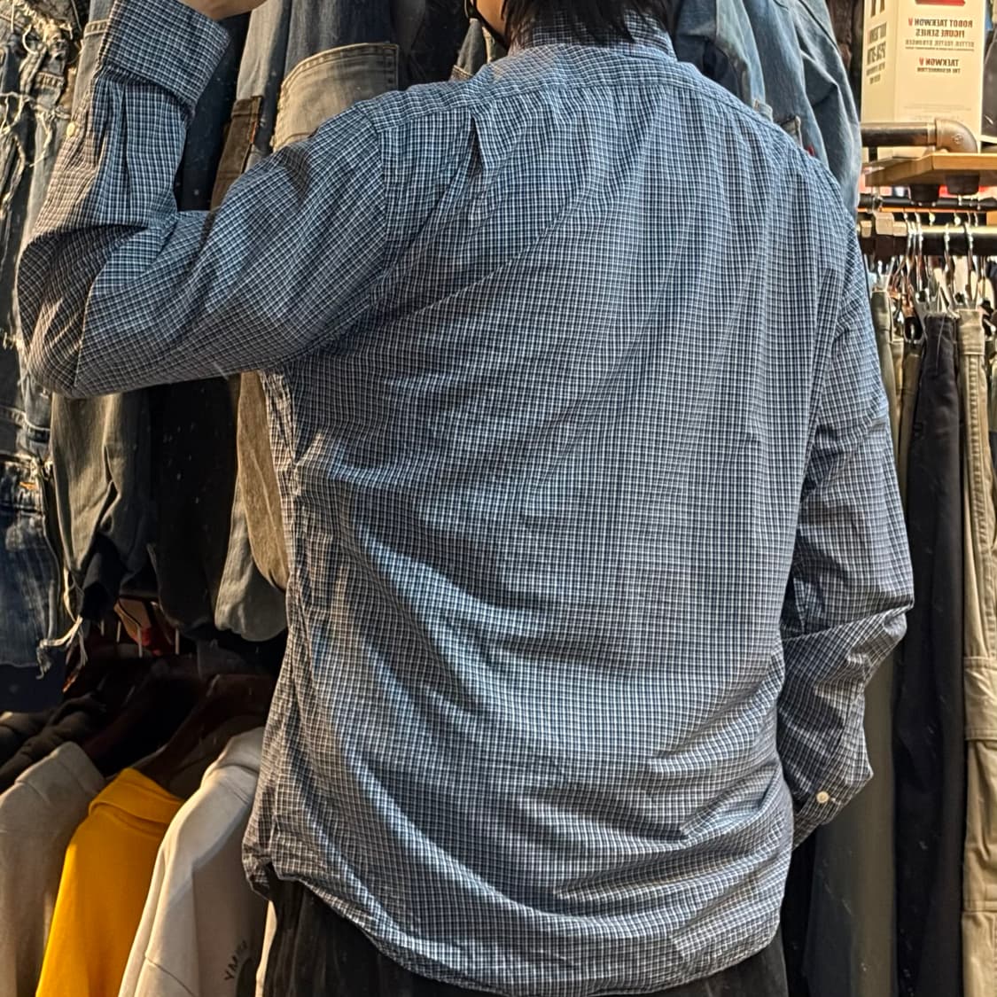 [No.9]Polo 폴로 체크 긴팔셔츠 상품이미지5