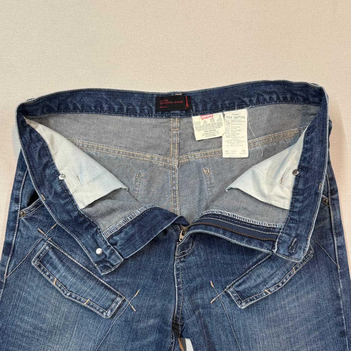 34inch) 리바이스 엔지니어드 진스 데님 청바지 상품이미지3