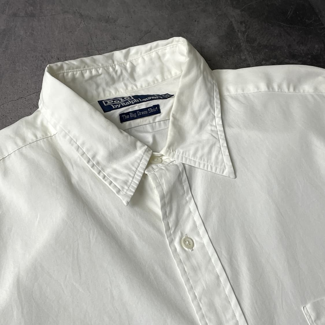 RALPH LAUREN 랄프로렌 빈티지 화이트 코튼셔츠 상품이미지2