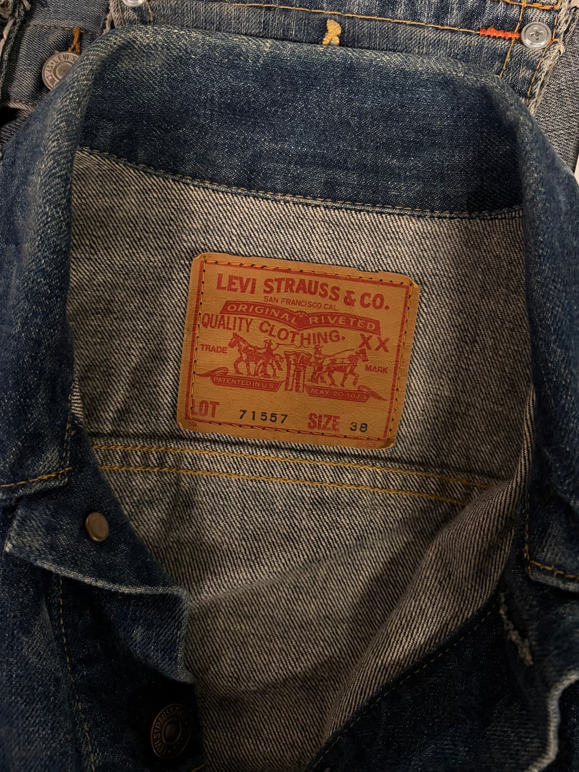 (정품) 리바이스 빅E 트레커 자켓 a1 상품이미지4