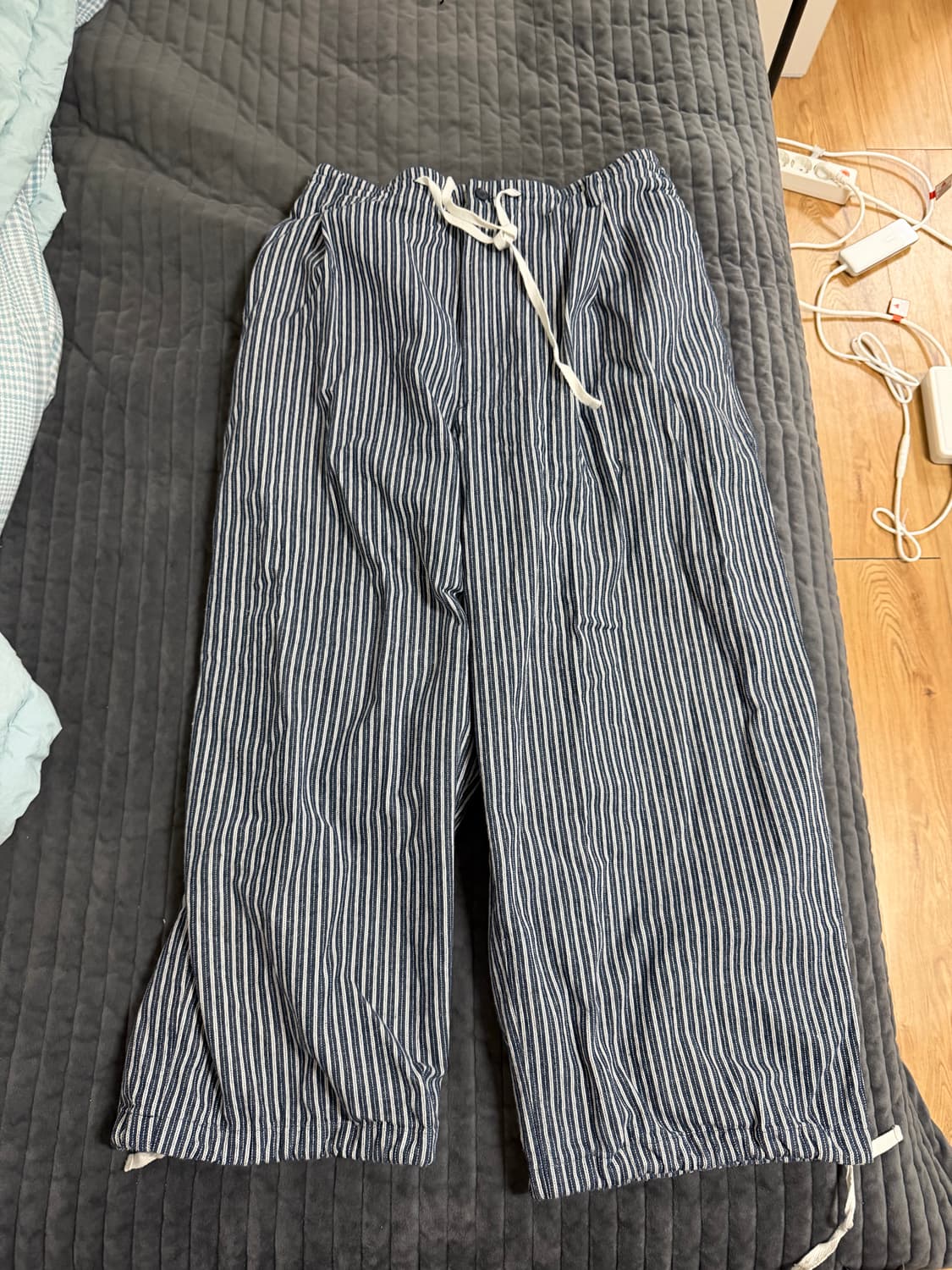 커스텀멜로우 헤드메이너 스트라이프 유도 팬츠 상품이미지1