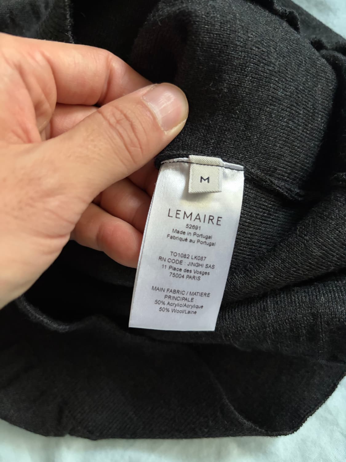 르메르 트위스티드 가디건 앤트러사이트 상품이미지3