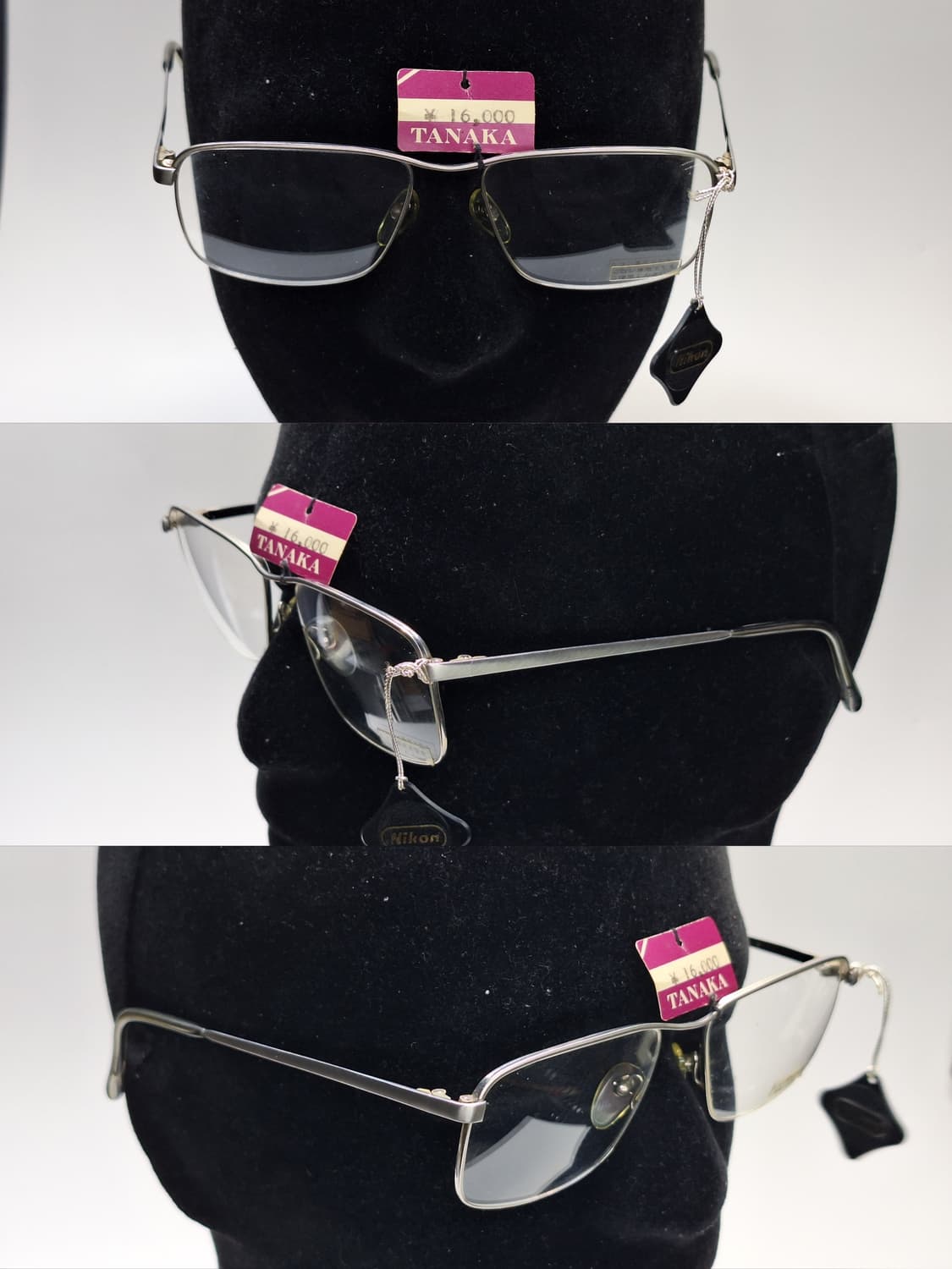 80s 일본제 빈티지 데드스톡 미사용/니콘 FB911 안경테 52mm  상품이미지2