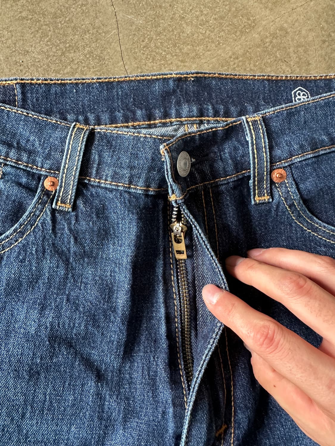 리바이스 505 레귤러핏 데님 팬츠 w36 상품이미지3