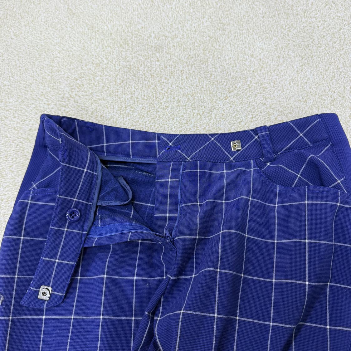 [27] 타이틀리스트 여성 골프웨어 체크패턴 팬츠 0108T1 상품이미지3