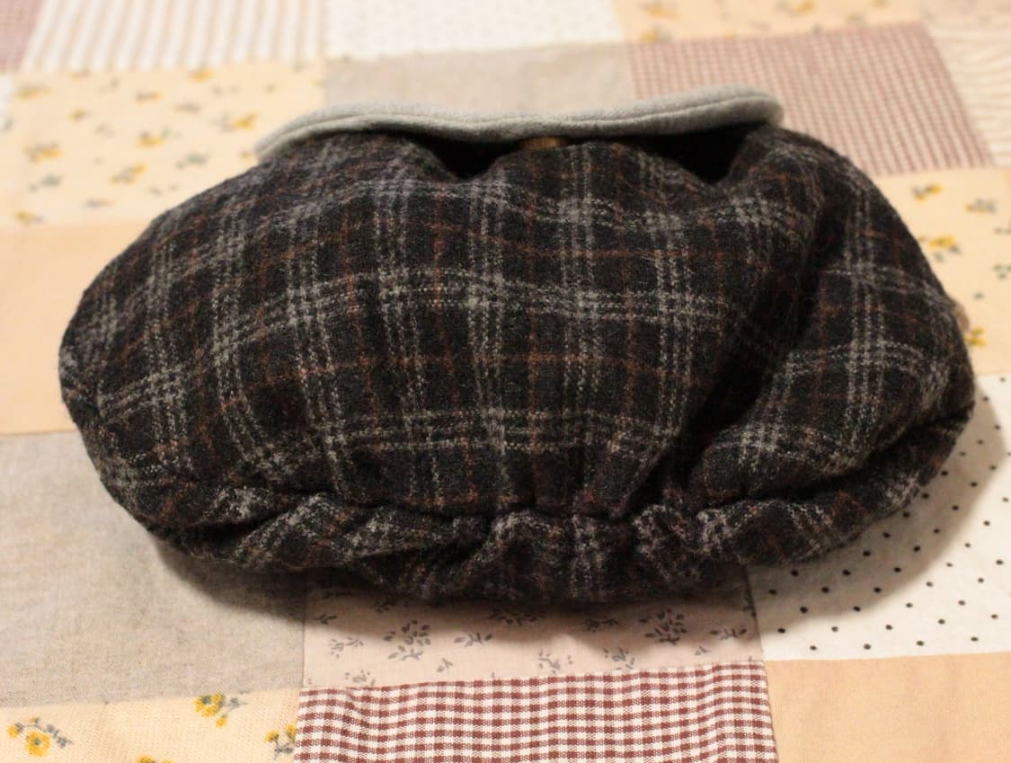 핸드메이드 빈티지 업사이클링 밴딩 파우치 상품이미지8