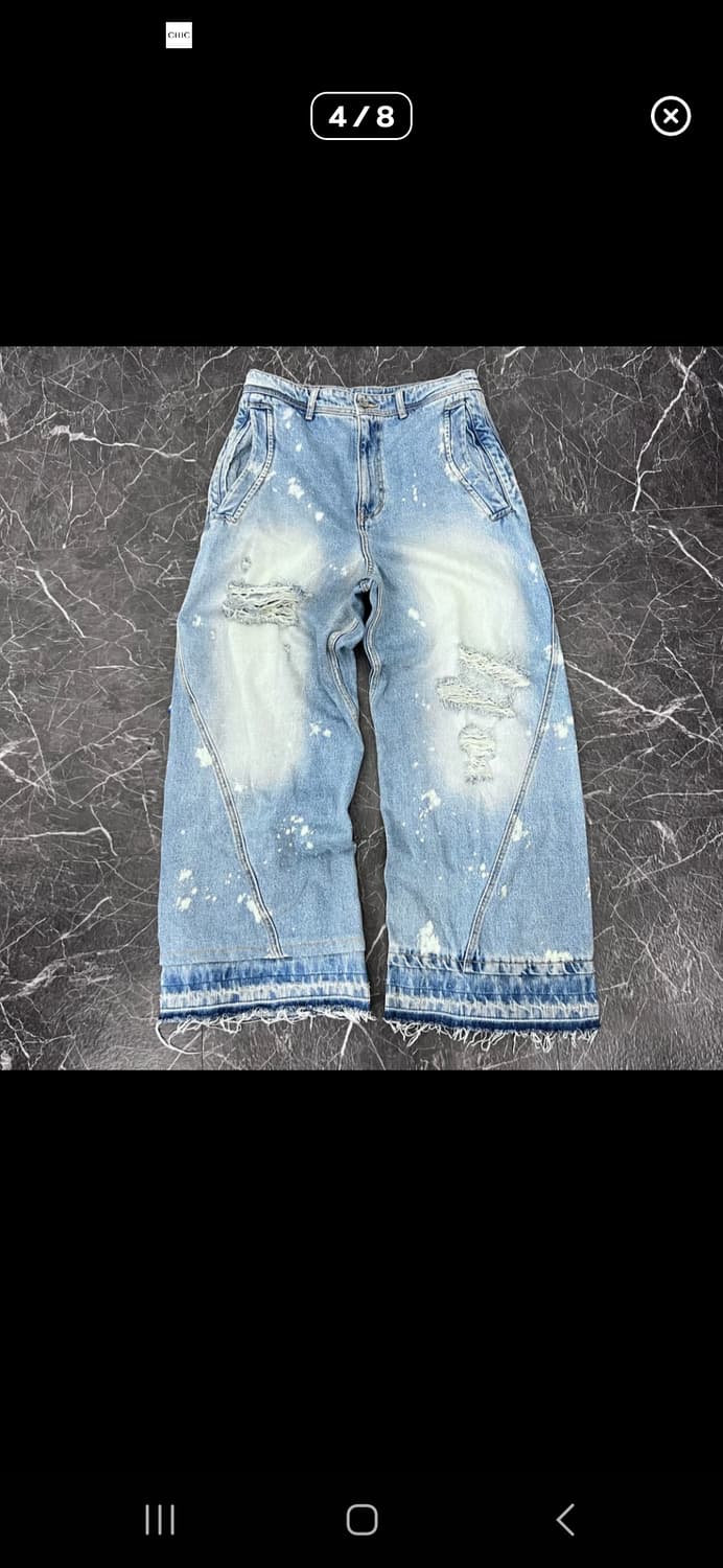 아더에러 24ss 데미지드 데님 상품이미지4