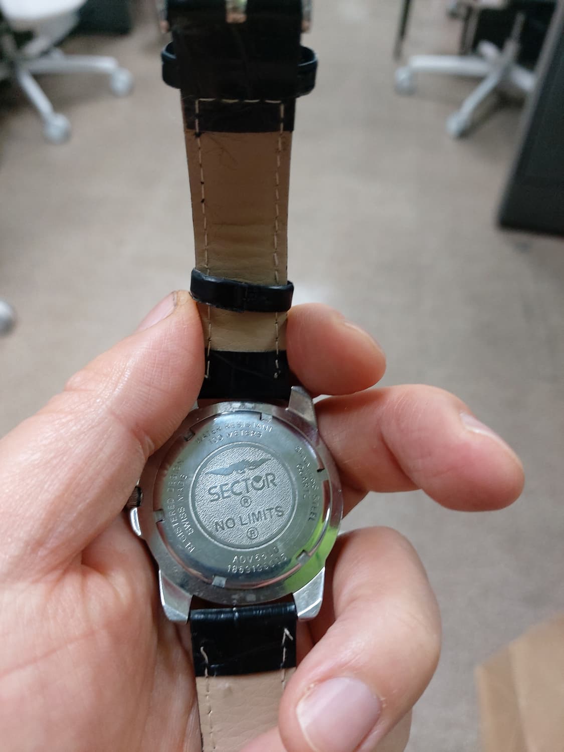 SECTOR ADV 5500 남성 가죽 시계 상품이미지3