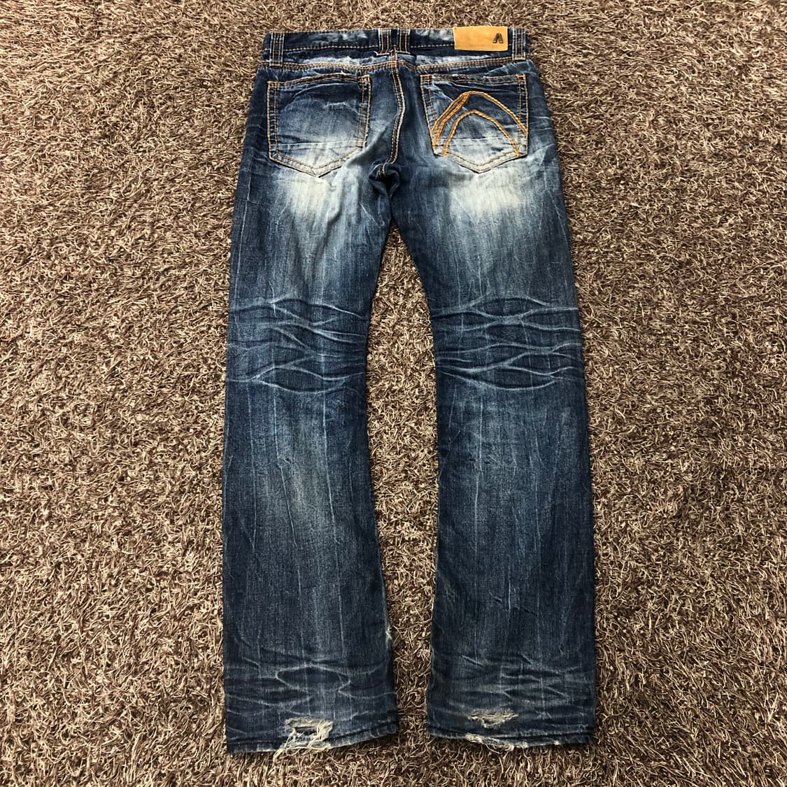 버커루 워싱 데님 팬츠 상품이미지4