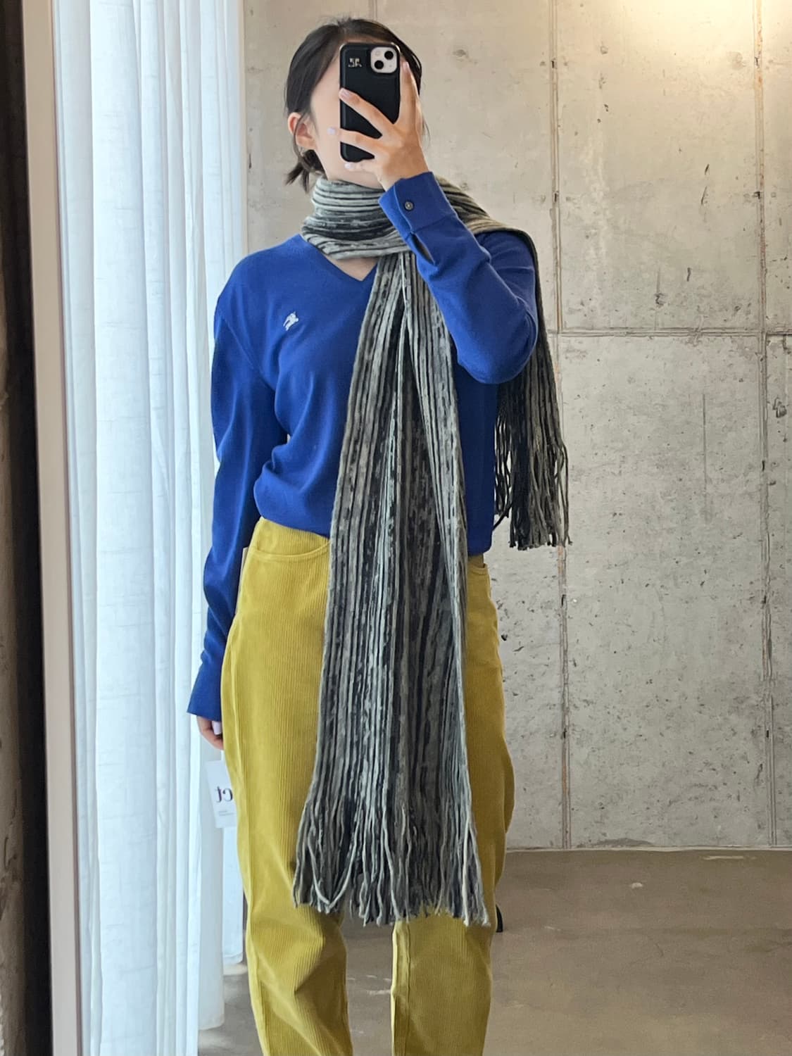 버버리 로고 롱슬리브 블루 상품이미지3