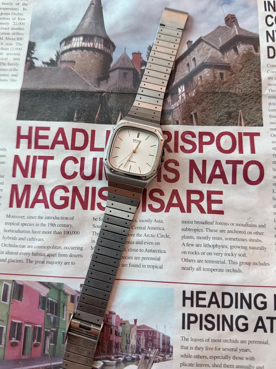 세이코 Seiko 쿼츠 크로노스 옥타콘 스퀘어  상품이미지2