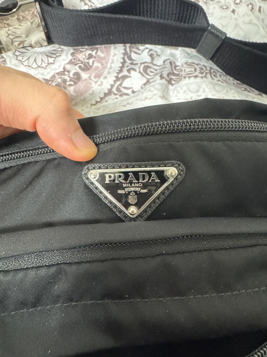 정품 프라다 리나일론 벨트백 가방 2VL003 상품이미지5