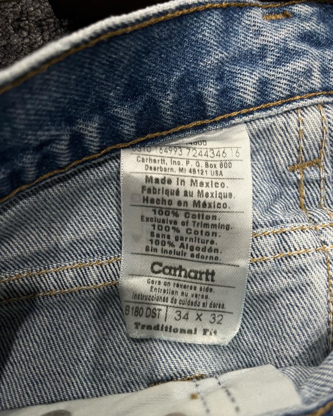 칼하트 데님팬츠 상품이미지9
