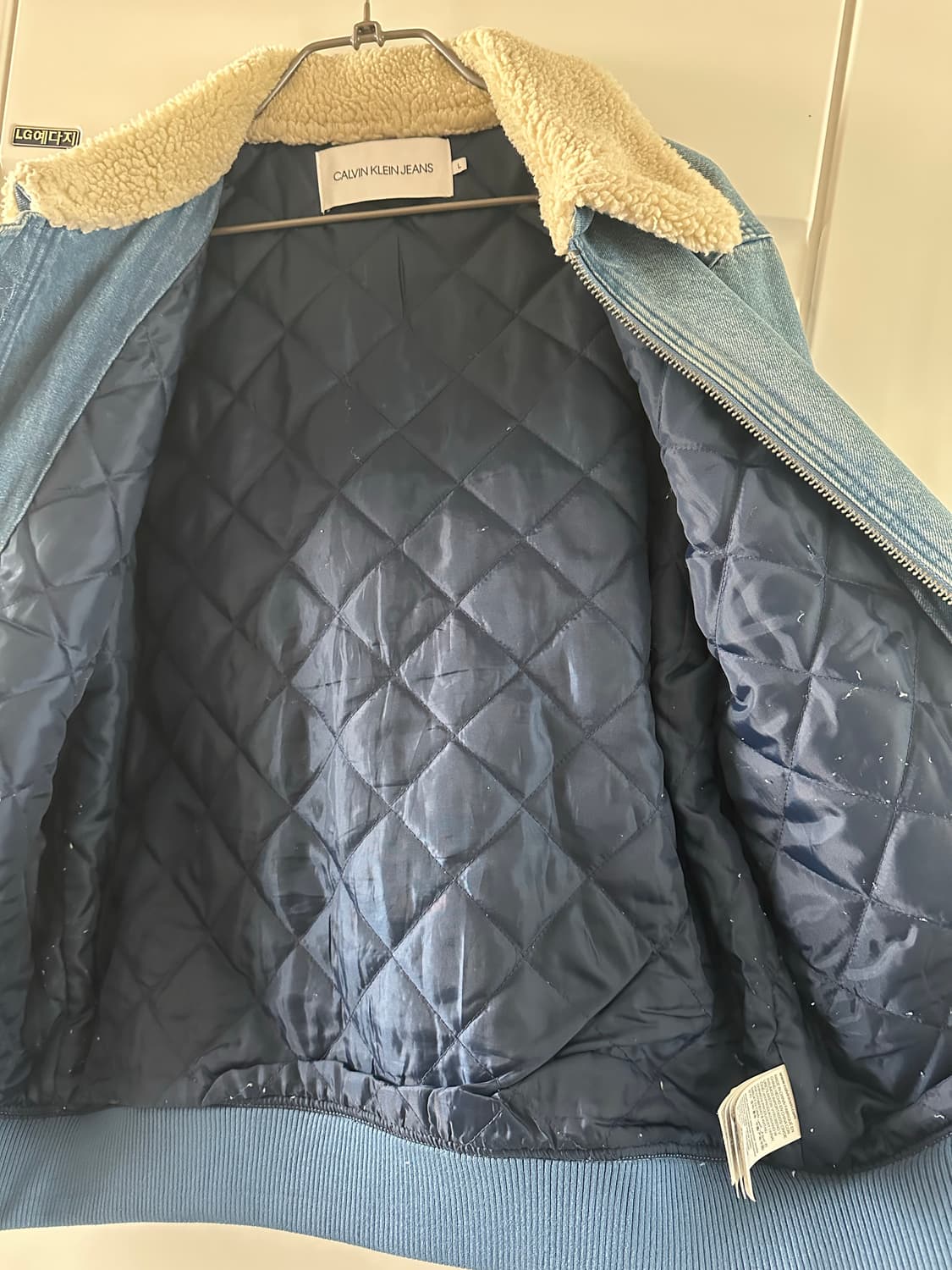 캘빈클라인진스 데님 무스탕 상품이미지4