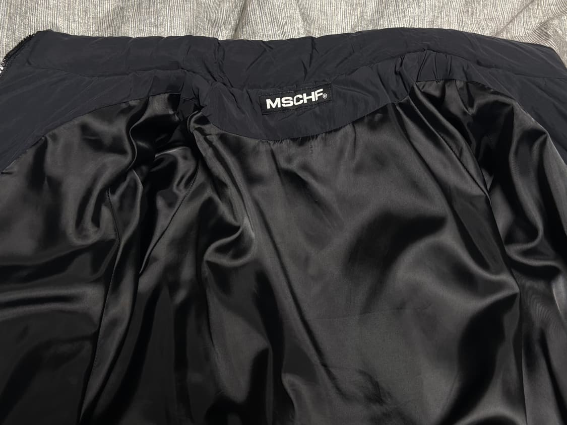 미스치프 롬버스 팀 다운 자켓 블랙 m 상품이미지4