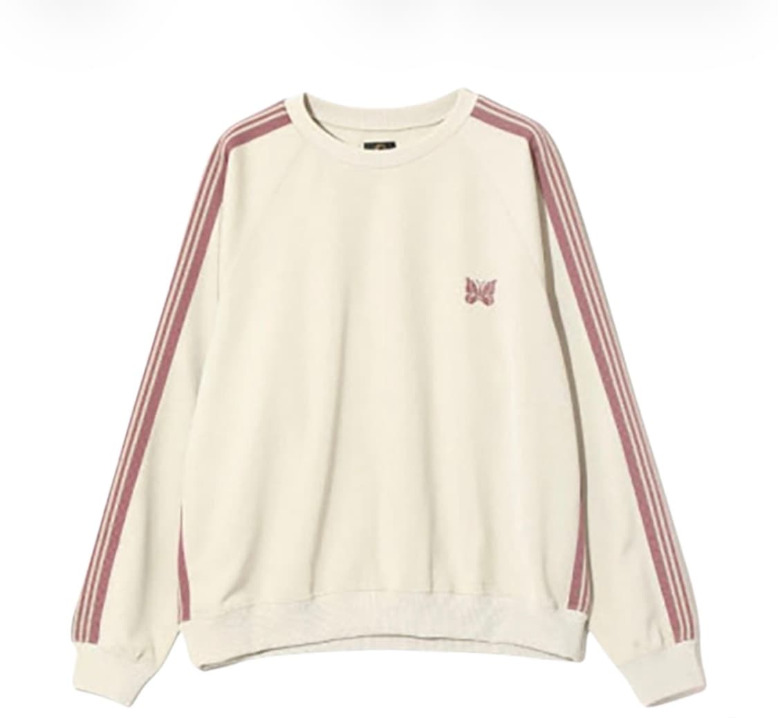 [XL] 니들스 폴리 스무스 트랙 크루넥 셔츠 아이보리 상품이미지1