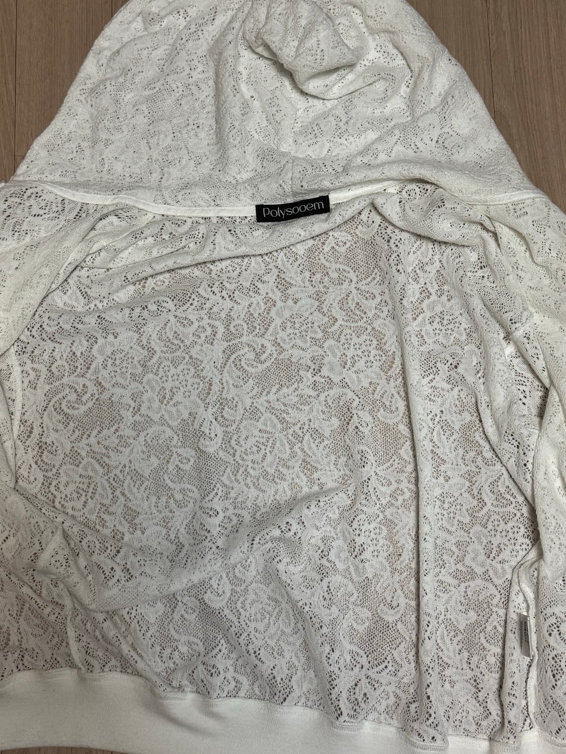 폴리수엠 레이스 보헤미안 후디 상품이미지2