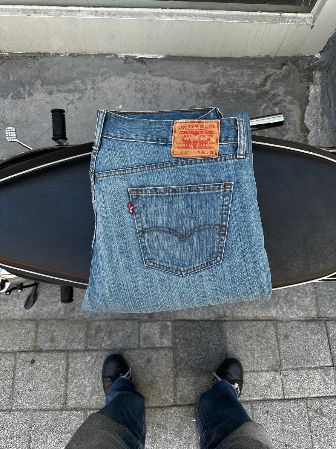 Levis 리바이스 559 릴렉스 스트레이트 데님 팬츠 w36 상품이미지1