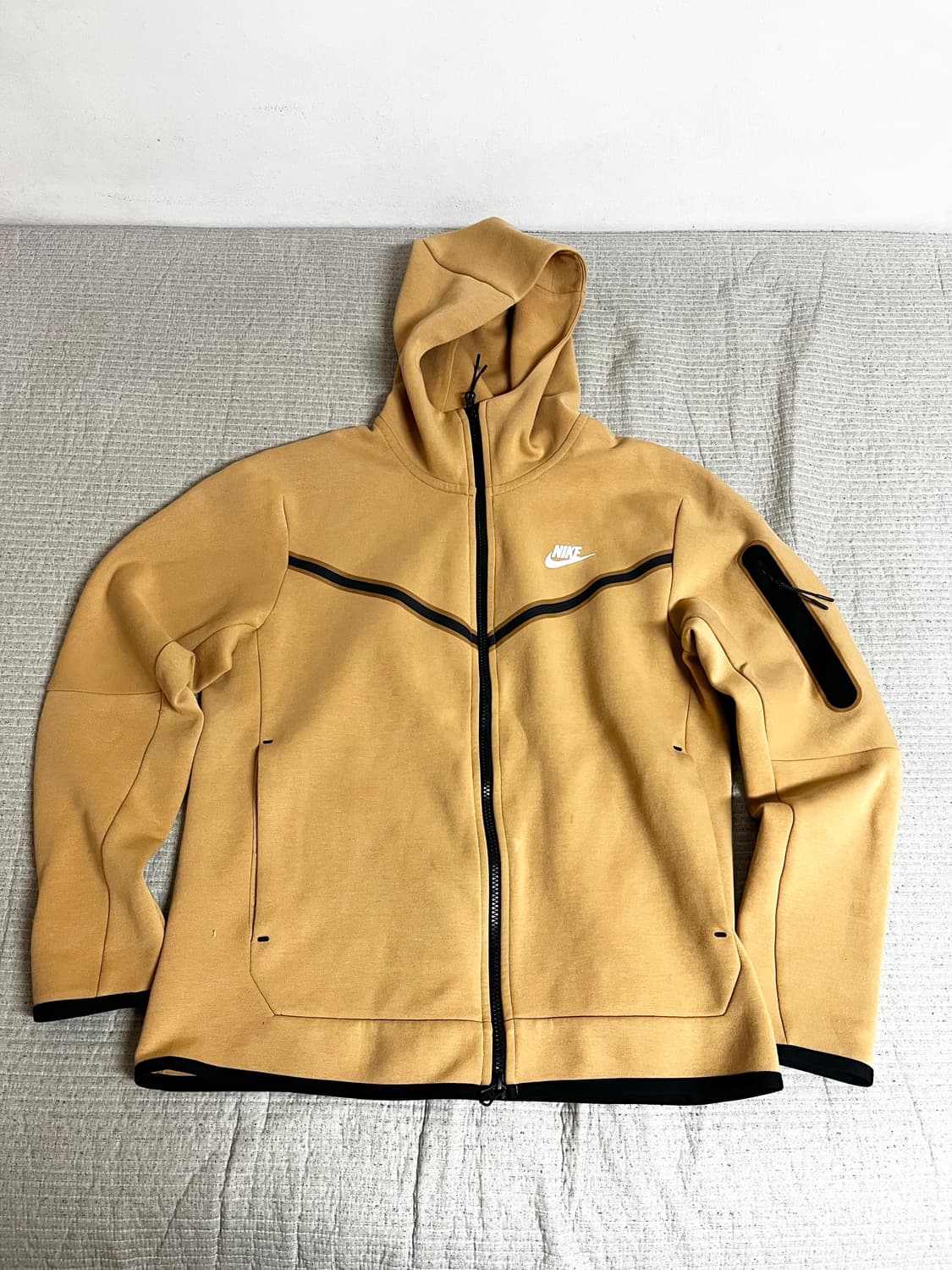나이키 테크팩 후드집업 베이지 (L) 상품이미지1